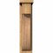 Ekena Millwork Del Monte Smooth Corbel w/Backplate, Western Red Cedar, 5 1/2"W x 10"D x 22"H COR06X10X22DEL01SWR - alternate 4